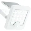 Image de Applique extérieure - BRILLIANT - LUTON - LED et solaire - Détecteur de mouvement - Plastique et métal - 4 W - Blanc