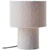 Image de Brilliant, Lampe de table, Teddy - Tafellamp - E27 max 1x25W - Teddystof - Grijs (E27)