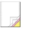 Image de Sigel DIN-Computer paper - Perforé - blanc, jaune, rose - 240 x 305 mm - 60 g/m² - 500 feuille(s) papier uni