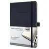 Image de Sigel CO309 Carnet de notes CONCEPTUM, 13,5 x 21 cm, pointillé, couverture souple, noir