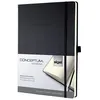 Image de Sigel CO108 Carnet de notes CONCEPTUM, 21,3 x 29,5 cm, pointillé, couverture rigide, noir