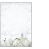 Image de Sigel Christmas Motif Paper White Stars - A4 (210 x 297 mm) - 90 g/m² - 25 feuille(s) papier à motifs