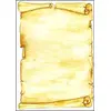 Image de sigel - papier design, format A4, 90 g/m2, motif "Parchemin" , 100f
