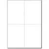 Image de Sigel LP711 - Blanc - A6 (105 x 148 mm) - 185 g/m² - 80 carte(s) (20 feuille(s) x 4 papier carte postale