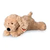 Image de Peluche chien beige souple Hermann 28 cm