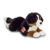 Image de Peluche chien bouvier bernois allongé 40 cm