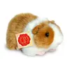Image de Peluche cochon d'Inde marron et blanc 20 cm