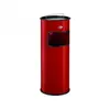 Image de WESCO 150 601-02 CENDRIER 30 L AVEC TAMIS (ROUGE)