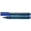 Image de Schneider Maxx 133 Lot de 10 Marqueurs permanents rechargeables pour carton/papier/plastique/verre/métal Encre bleu