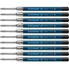 Image de Schneider SLIDER 755 Recharge stylo bille Format G2/ViscoGlide® M/noir/permanent Lot de 10