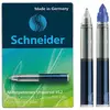 Image de Schneider, Cartouche de rechange + encrier, Breeze (Bleu, 0.30 mm, 5 pcs)
