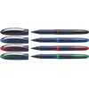 Image de Stylo Schneider One Business (Stylos rollers à encre liquide, Non rétractable) Pochette de 4 (Noir/Rouge/Bleu/Vert)