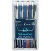 Image de Schneider, Stylo, Un Stylo Roller Hybride C 0,5 mm 4 Couleurs (4x)