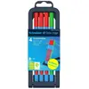 Image de Schneider, Stylo, 4 stylos à bille Slider Edge XB kit de correction pour enseignants bleu couleurs assorties (4x)