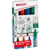 Image de Edding, Marqueur, Marqueur pour paperboard (4x)