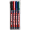 Image de Edding - Marqueurs Effacable A Sec Pointe Fine Edding 361 - Pochette De 4