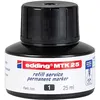 Image de Recharge pour marqueur permanent Edding E21 25 ml - Noir