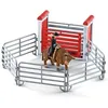 Image de Schleich Farm World Bull Riding (cowboy) Figure 41419