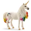 Image de Schleich Figurine 70524 - Bayala Elf Monde des Elves - Licorne arc-en-ciel, femelle