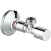 Image de Grohe, Vanne, Vanne d'angle 1/2" Schubros d= 55mm chr