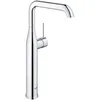 Image de GROHE Mitigeur lavabo Essence 32901001 - Bec haut pivotant 360° - Limiteur de température - Economie d'eau - Chrome -Taille XL