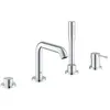 Image de Grohe Mitigeur monocommande 4 trous bain/douche Essence avec ou sans châssis