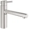 Image de Mitigeur de cuisine monocommande Grohe Concetto avec douchette extractible SuperSteel 30273DC1