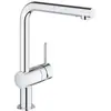 Image de Mitigeur évier avec douchette extractible Grohe Minta 30274000