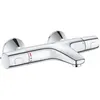 Image de Mitigeur thermostatique Bain / Douche Precision Trend - Protection anti-brûlure - Raccord fileté 1/2 - Chromé - 34227002
