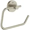 Image de Grohe, Dérouleur de papier toilette, Distributeur papier WC ESSENTIALS sans couvercle nickel brossé