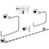 Image de Grohe, Porte-serviettes + crochets pour serviettes, Essentials
