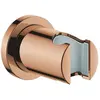 Image de Grohe, Barre de douche + curseur, Support de douche RAINSHOWER n réglable rosace ronde warm sunset