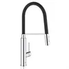 Image de Robinet de cuisine évier Feel, robinet avec douchette extractible, bec en forme de U, inverseur 2 jets, 31489000
