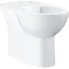 Image de Grohe, Cuvette toilettes + bidet, Combiné WC au sol BAU KERAMIK rinçage à l'eau awe