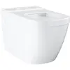 Image de Grohe, Cuvette toilettes + bidet, Combiné WC au sol EURO KERAMIK avec rebord de chasse awe