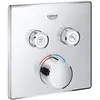Image de Grohe, Robinetterie de salle de bains, Mitigeur encastré SMARTCONTROL m 2 ASV chr