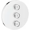 Image de Grohe, Robinetterie de salle de bains, Robinet encastré triple Grohtherm SmartControl