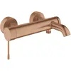 Image de Grohe, Robinetterie de salle de bains, Mitigeur monocommandé pour bain Essence New 33624DL1 warm sunset brossé sans vidage