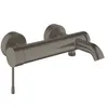 Image de Mitigeur baigNoire GROHE Essence Hard Graphite Brosse
