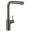 Image de Grohe essence mitigeur monocommande evier hard graphite brossé (30270al0)