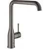 Image de Grohe, Robinetterie de cuisine, Mitigeur monocommande pour évier ESSENCE bec haut hard graphite