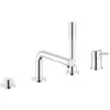 Image de Grohe, Robinetterie de salle de bains, Combiné 4-L-EH CONCETTO chr