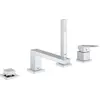 Image de Grohe, Robinetterie de salle de bains, Kit de robinetterie pour baignoire GROHE1108 Eurocube 19897001