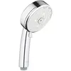 Image de Grohe, Pommeau de douche, Handbrause TEMPESTA C 100 100mm chrom (4 Types de jets, 9.50 l/min)