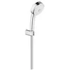 Image de GROHE Ensemble de douche 3 jets Tempesta Cosmopolitan 100 27588002 - Support de douche - Limiteur de débit - Anti-calcaire - Chrome
