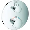 Image de Grohe, Robinetterie de salle de bains, Mitigeur thermostatique de douche Grohtherm