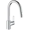 Image de Robinet de cuisine avec douchette GROHE Feel chromé