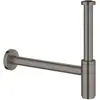 Image de Grohe, Siphon, Lavabo Sifon 1 ¼"" (hard graphite brossé) (Siphon en bouteille, 1 1/4")