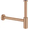 Image de Grohe, Siphon, Siphon pour lavabo 1 1/4" (warm sunset brossé) (Siphon en bouteille)