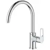 Image de Grohe, Robinetterie de cuisine, BauFlow Keukenkraan - high draaibare uitloop - chroom - 31538001